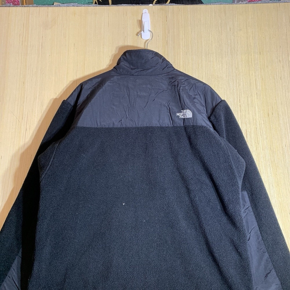 Vintage The North Face Sweater Large Black Long Sleeve Men's Zip Up Denali - Picture 15 of 15